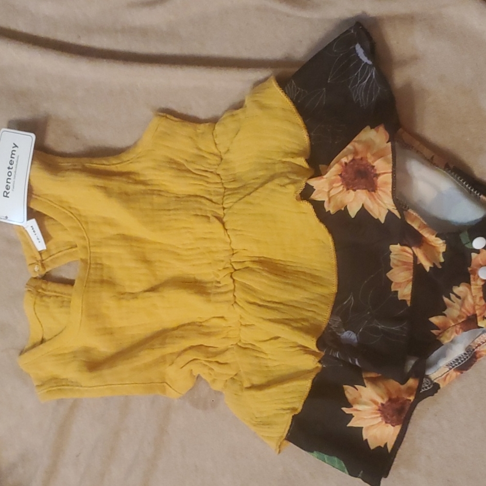 Renotemy Newborn Baby Girl Clothes Outfits Infant Romper